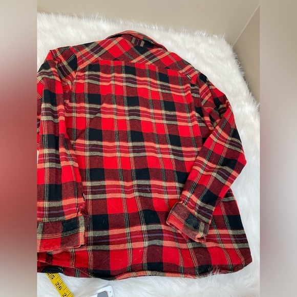 Fox Racing Men's Red Plaid Shirt Medium - Picture 10 of 10
